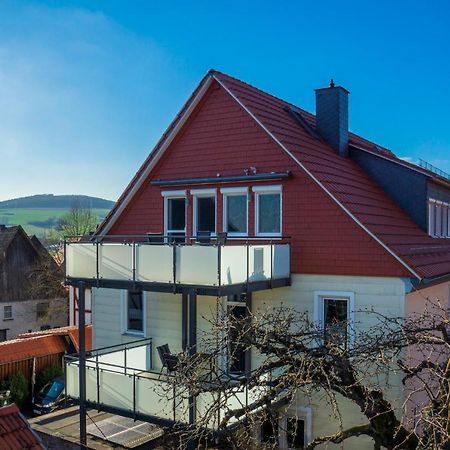 Ferienwohnung Zur Burg Trendelburg Exterior foto