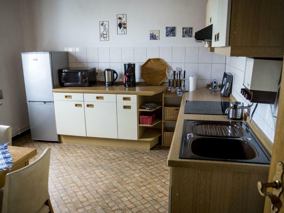 Ferienwohnung Zur Burg Trendelburg Exterior foto